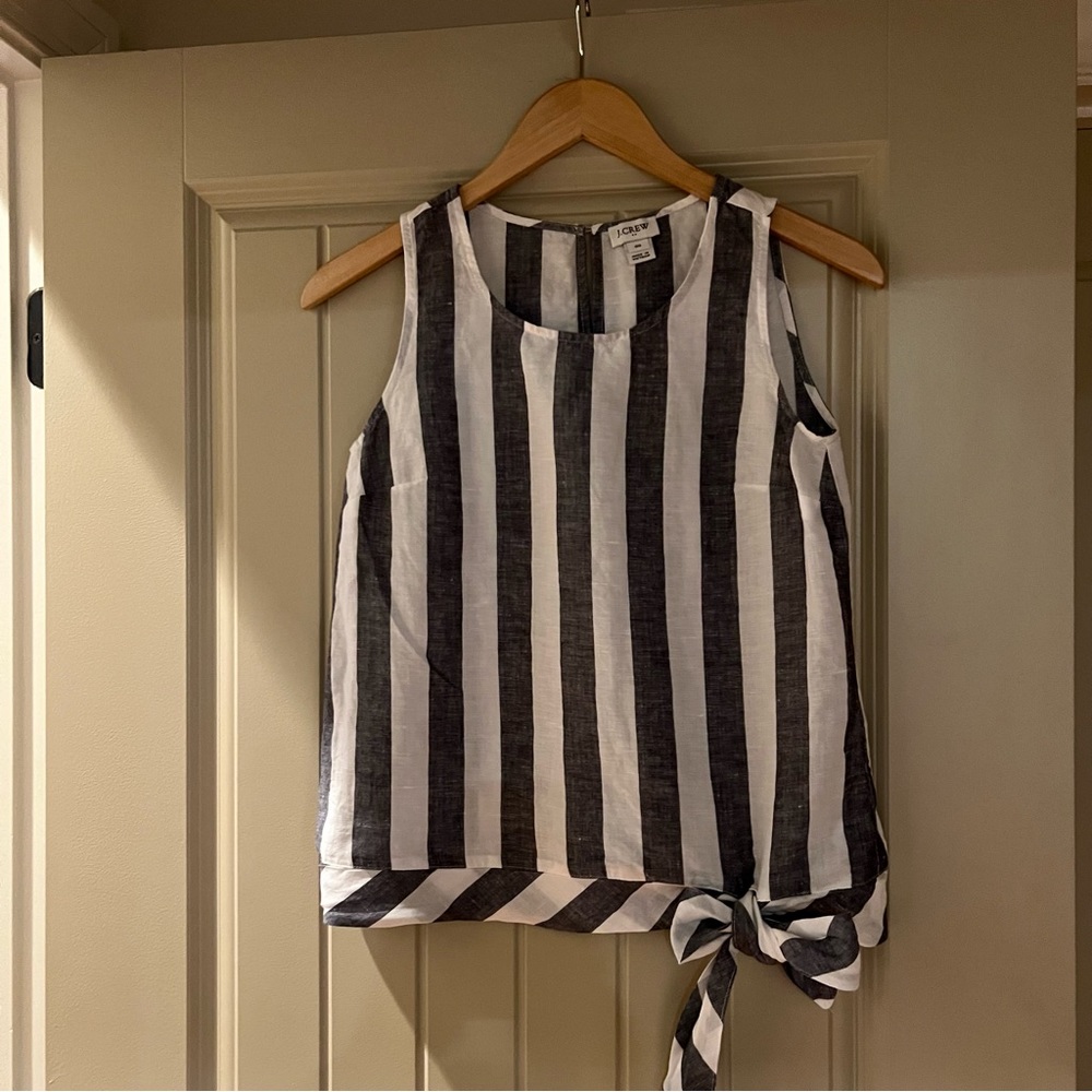 J. CREW TANK TOP WOMEN’S STRIPED